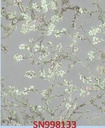 Papel Tapiz Textura Gris Floral 5.30mt2 A83973