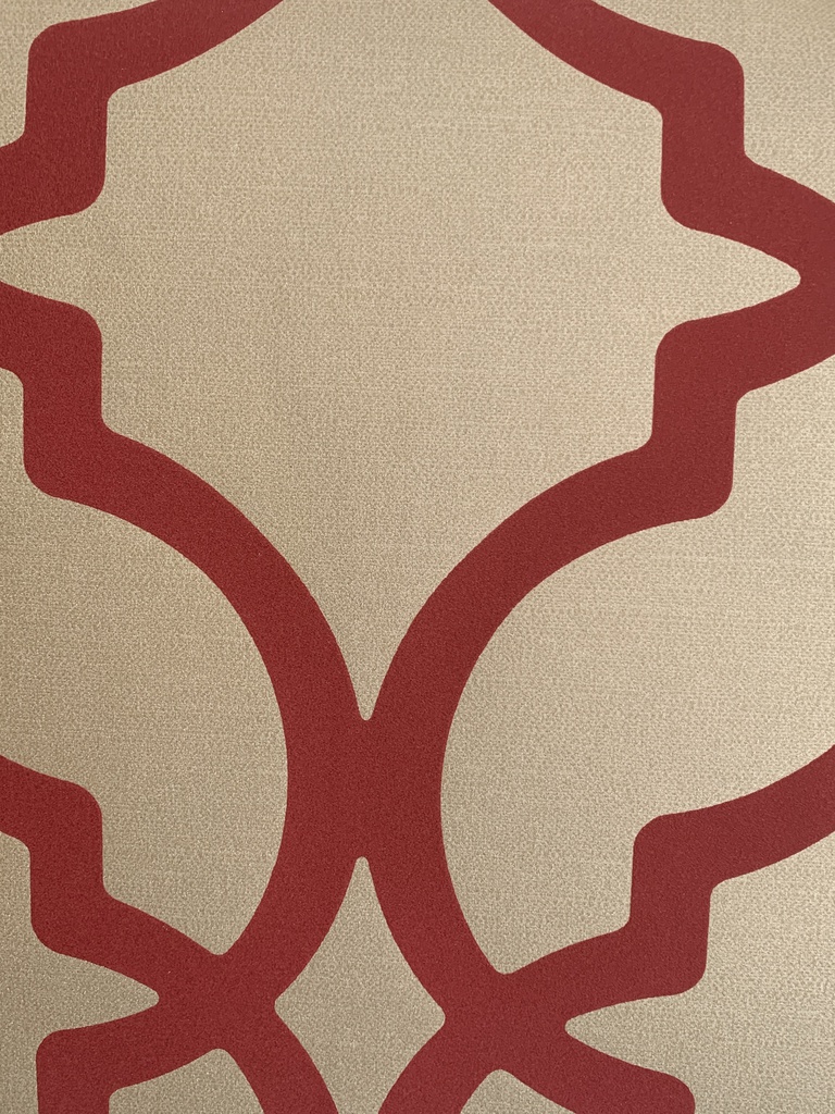 Papel tapiz Rojo fondo champagne Decorline 30618-5,20mt2