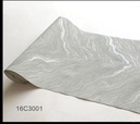 Papel tapiz tonos grises líneas blancas 5,30mt2 16c3001