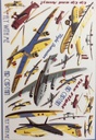 Sticker de aviones vintage RMK1433SLM