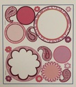 Stickers Paisley /Pizarra 17 Apliques -RMK1657SCS