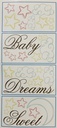 Stickers Sweet Dreams Baby 30 Apliques-RMK1781SCS
