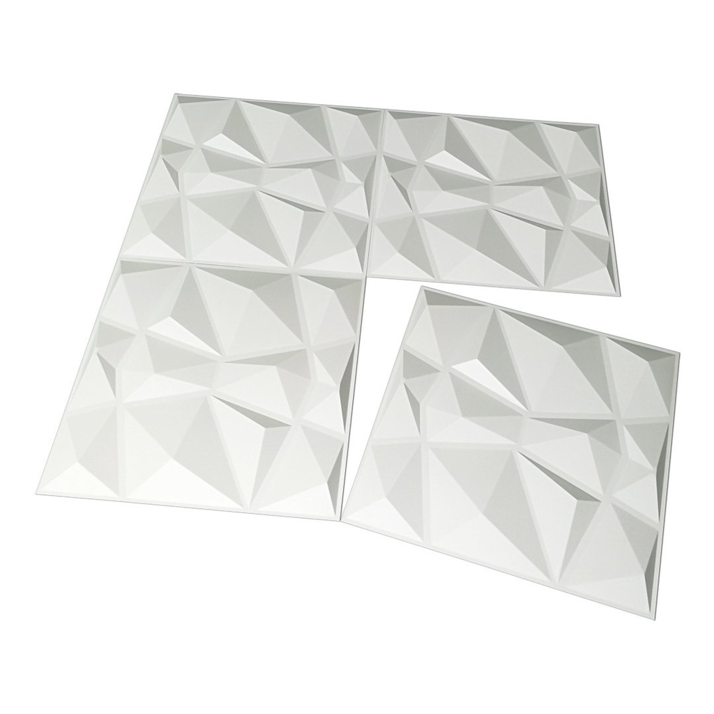 Paneles 3D para pared - PVC - 50cm X 50cm Model D094