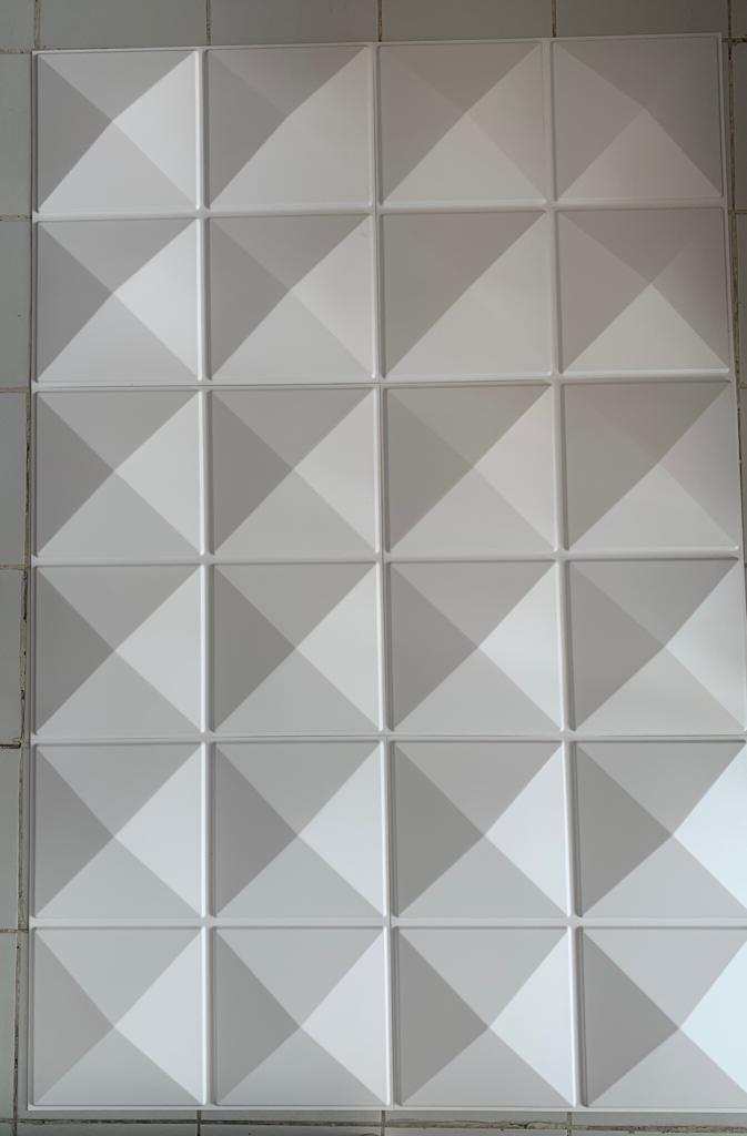 Paneles 3D para pared - PVC - 50cm X 50cm Model D023