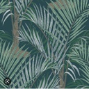 Diseño de palmeras con fondo verde MT778301-5,30MT2
