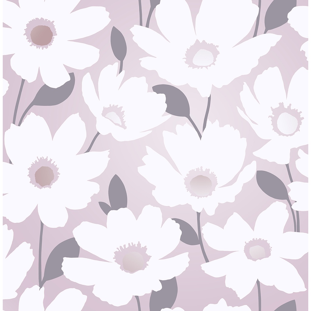 Papel Tapiz Flores blancas un fondo suave 5mt2 - FD42574