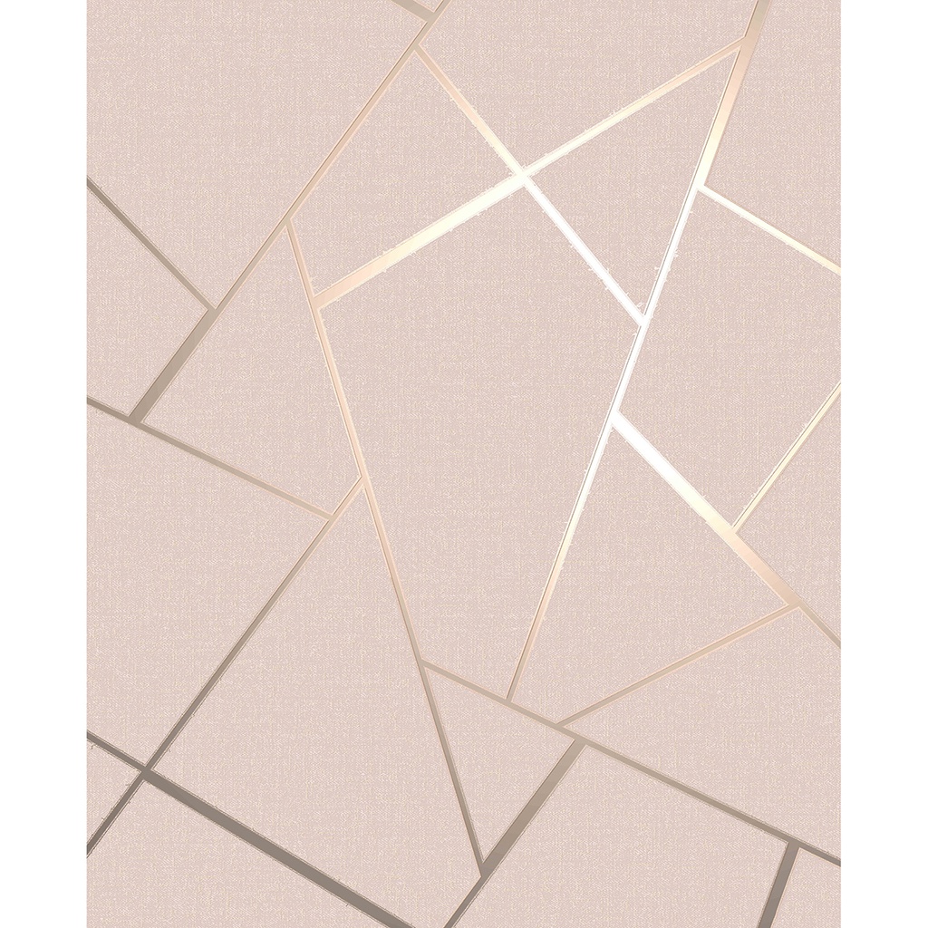 Papel Tapiz Textura Geometrico Pink FD42682-5,20mt2