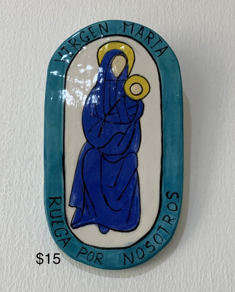 Virgen Maria 8 x 15 cm -007