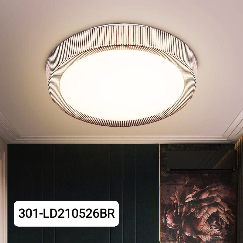 Lampara de techo redonda LED tawny 301-LD210526BR