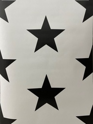 [FS-LL-324] Blanco estrellas Negras FS-LL-324. 5,30mt2