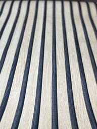 Papel tapiz diseño de duelas natural/negro 920105-5.30mt2