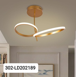 [302-LD202189] LED de circulo Minimalista dorada 302-LD202189